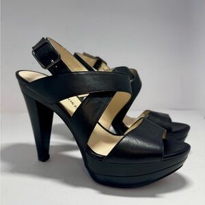 COPY - Audrey Brooke Abram Platform Sandals in Black